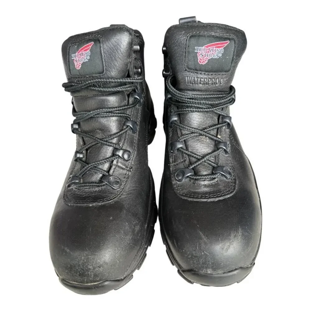 Red Wing 2380 Safety Toe Waterproof Work Hiking Boot Men size 8.5 D